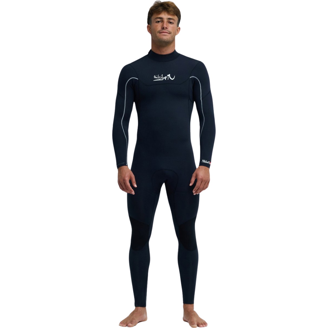 2026 Quiksilver Mens Young Guns 4/3mm Back Zip Wetsuit EQYW103246 - Black